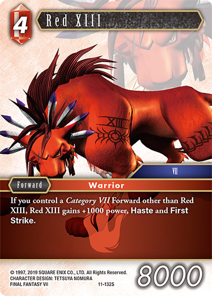 Red XIII (11-132S) [Opus 11]