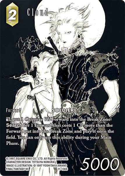 Cloud (11-136S) [Opus 11] Full Art Legacy