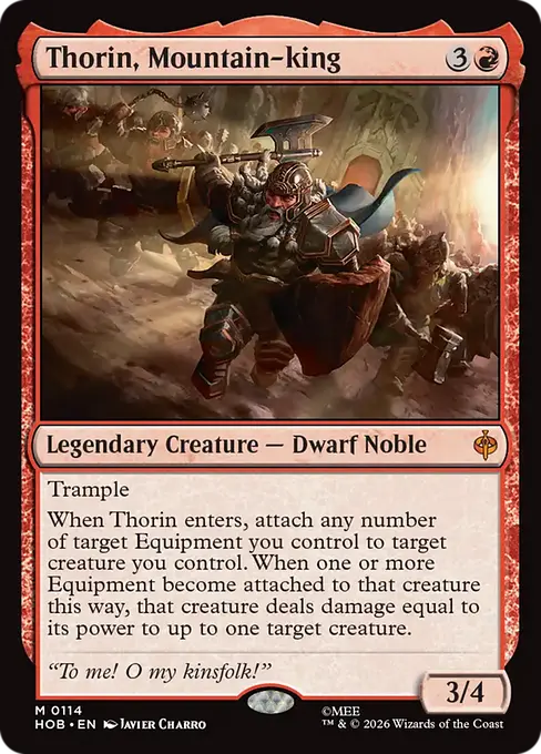 Thorin, Mountain-king [HOB-114] [M]