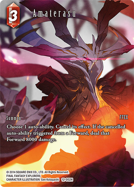 Amaterasu 12-002H [Opus 12] Full Art