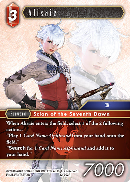 Alisaie 12-003R [Opus 12]