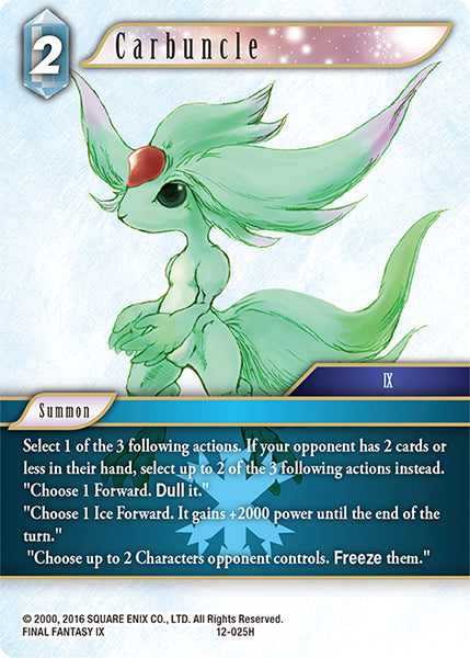 Carbuncle 12-025H [Opus 12]