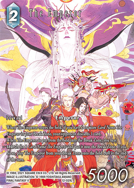 The Emperor 12-029L [Opus 12] Full Art