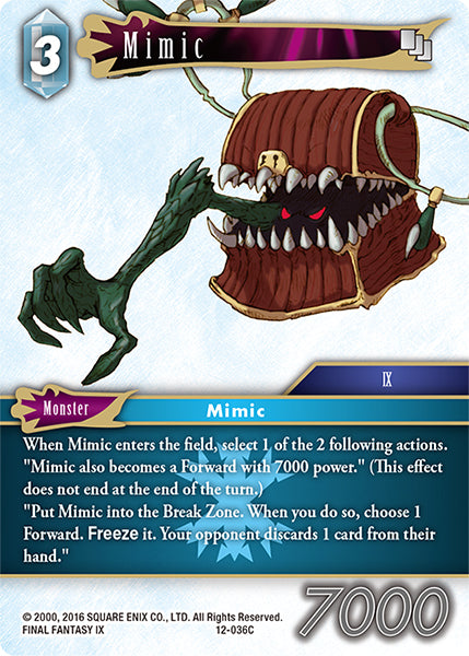 Mimic 12-036C [Opus 12]