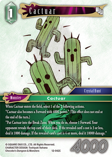 Cactuar 12-042C [Opus 12]