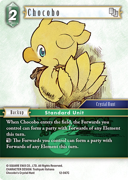 Chocobo 12-047C [Opus 12]