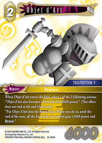 Objet d'Art 12-064C [Opus 12]