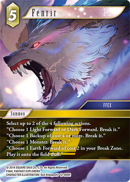 Fenrir 12-068H [Opus 12]