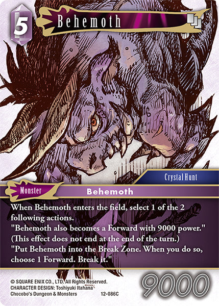 Behemoth 12-086C [Opus 12]