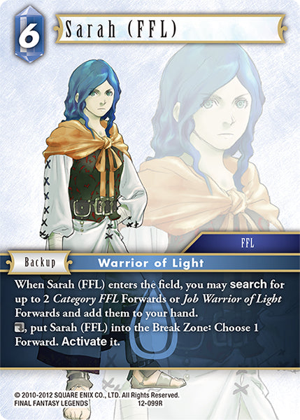 Sarah (FFL) 12-099R [Opus 12]