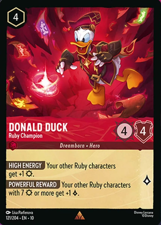 Donald Duck - Ruby Champion [010-121]