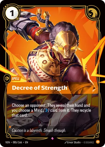 Decree of Strength [VEN-085R]