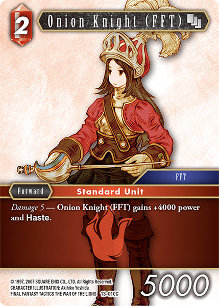 Onion Knight (FFT) 13-010C [Opus 13]