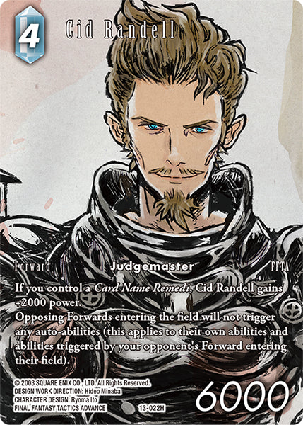 Cid Randell 13-022H [Opus 13] Full Art