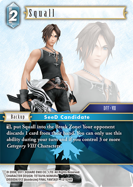 Squall 13-024R [Opus 13]