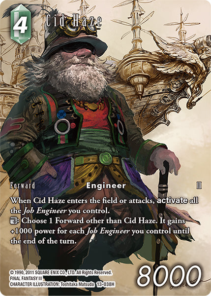 Cid Haze 13-038H [Opus 13] Full Art