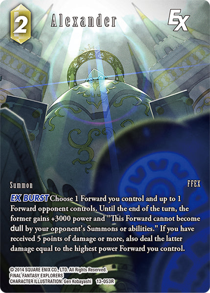 Alexander 13-053R [Opus 13] Full Art