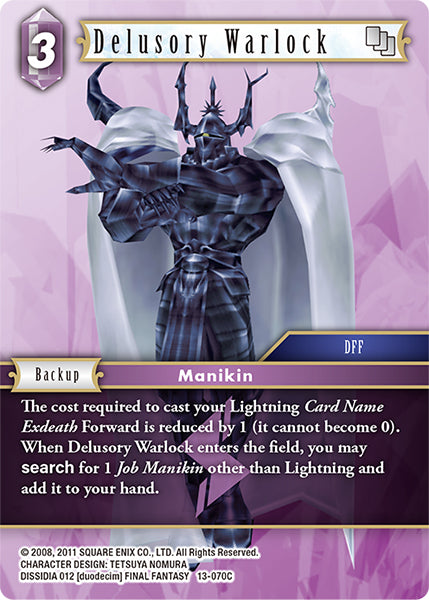 Delusory Warlock 13-070C [Opus 13]