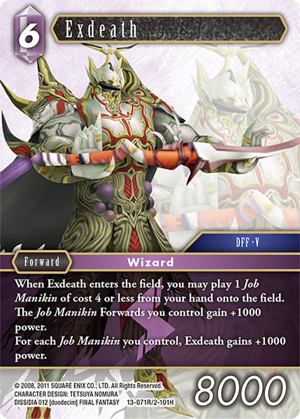 Exdeath 13-071R/2-101H [Opus 13]