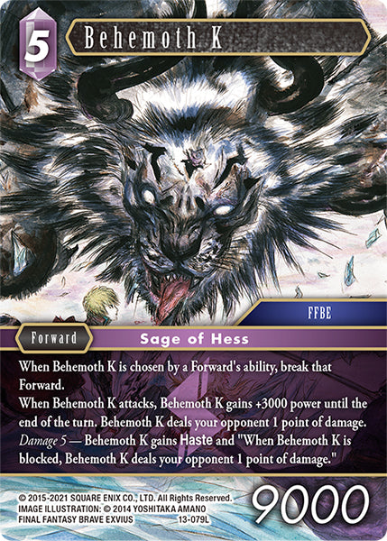 Behemoth K 13-079L [Opus 13]