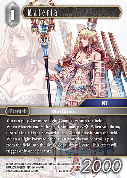 Materia 13-103L [Opus 13]