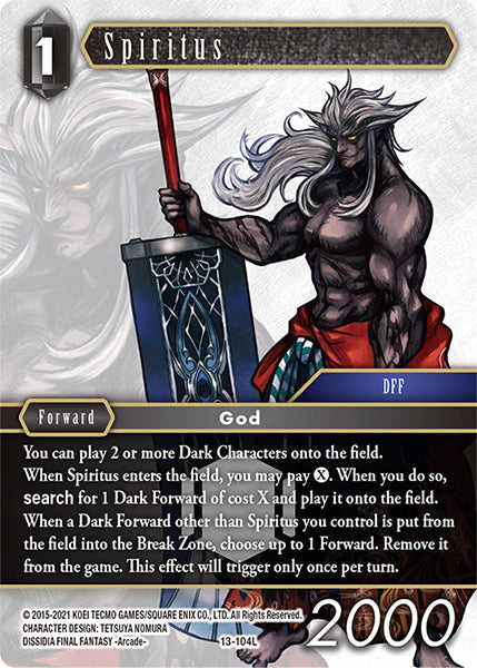 Spiritus 13-104L [Opus 13]