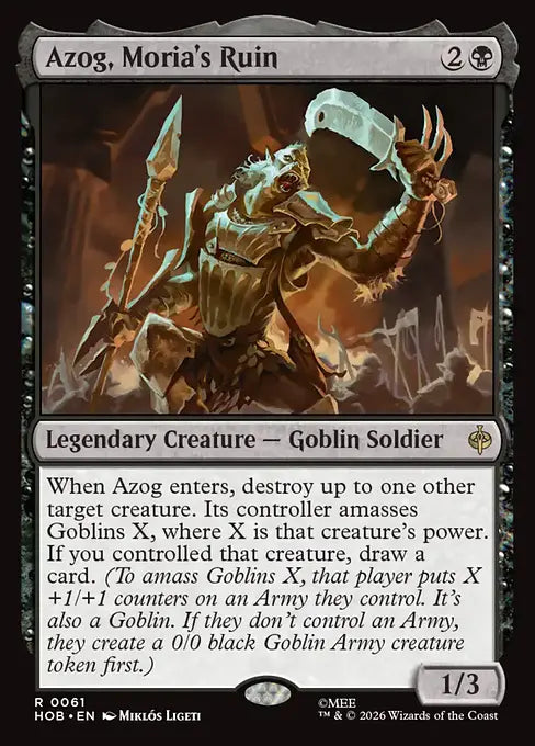 Azog, Moria's Ruin [HOB-061] [R]