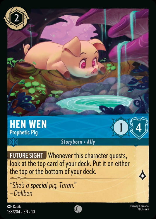Hen Wen - Prophetic Pig [010-138]