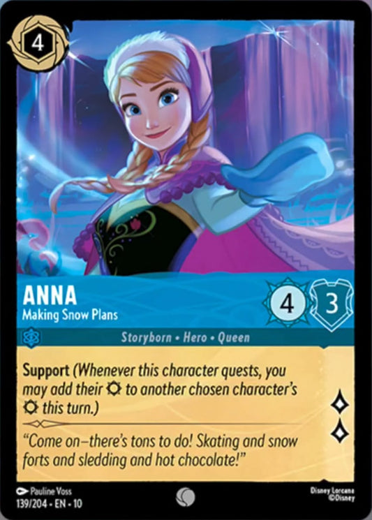 Anna - Making Snow Plans [010-139]