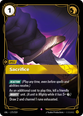 Sacrifice [UNL-173] [R]