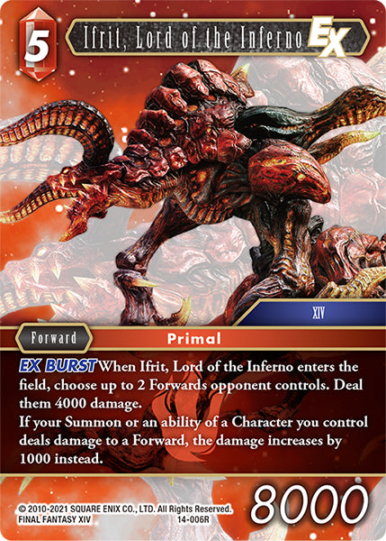Ifrit, Lord of the Inferno (14-006R) [Opus 14]