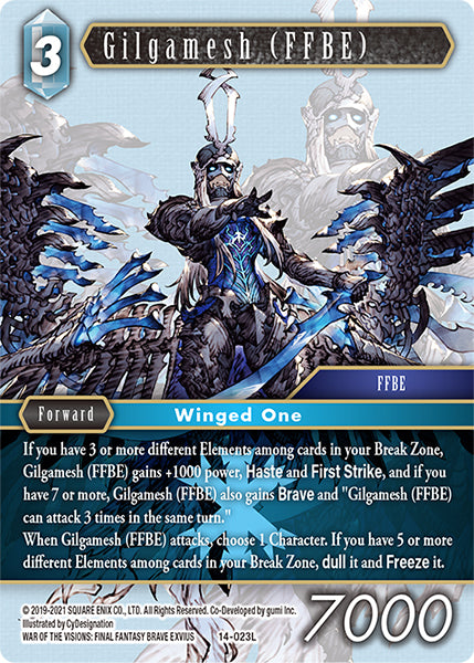 Gilgamesh (FFBE) (14-023L) [Opus 14]