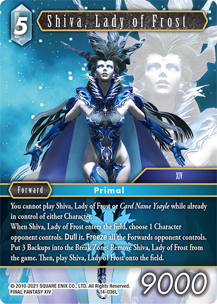 Shiva, Lady of Frost (14-036L) [Opus 14]