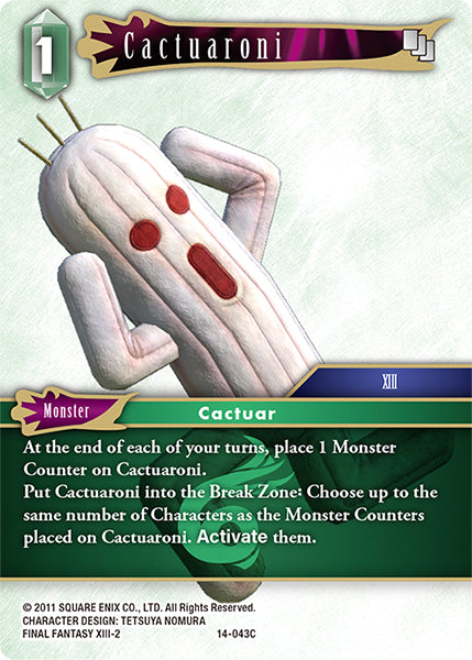 Cactuaroni (14-043C) [Opus 14]