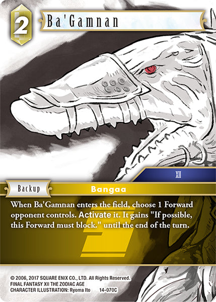 Ba'Gamnan (14-070C) [Opus 14]