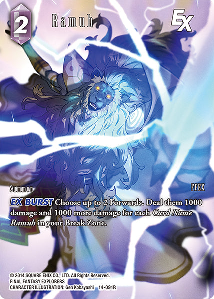 Ramuh (14-091R) [Opus 14] Full Art