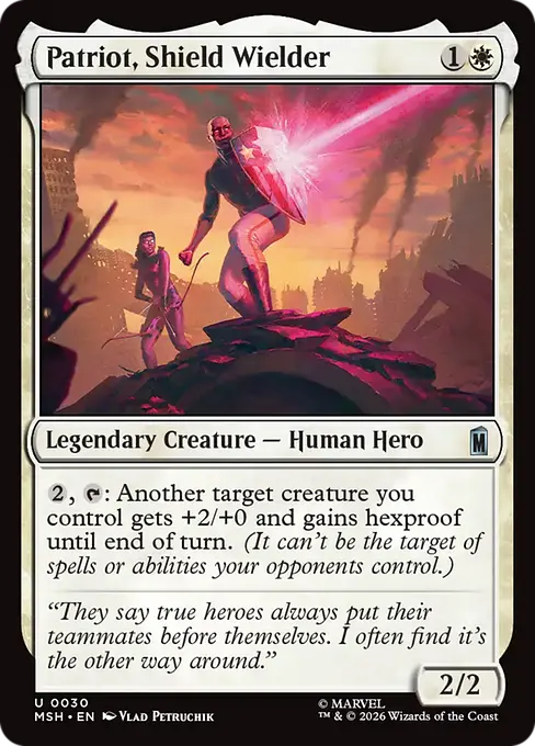 Patriot, Shield Wielder [MSH-030] [U]