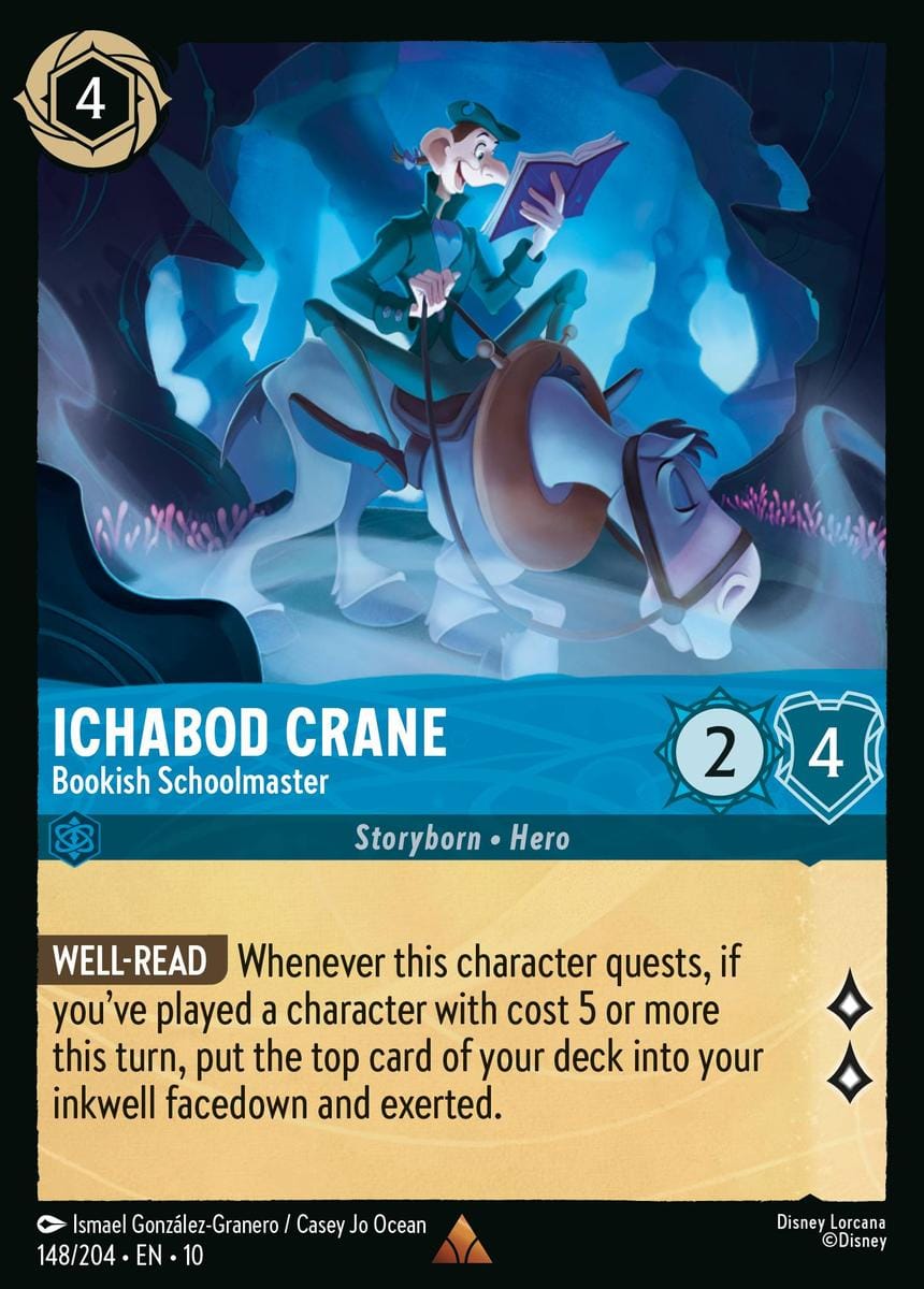 Ichabod Crane - Bookish Schoolmaster [010-148]