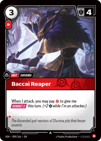 Baccai Reaper [VEN-009U]