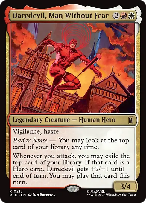 Daredevil, Man Without Fear [MSH-213] [R]