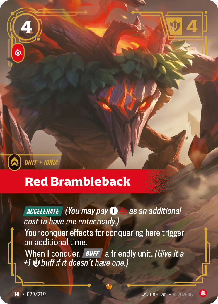 Red Brambleback [UNL-029] [E]