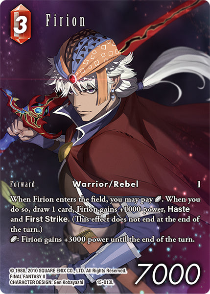 Firion 15-013L (Crystal Dominion) Full Art