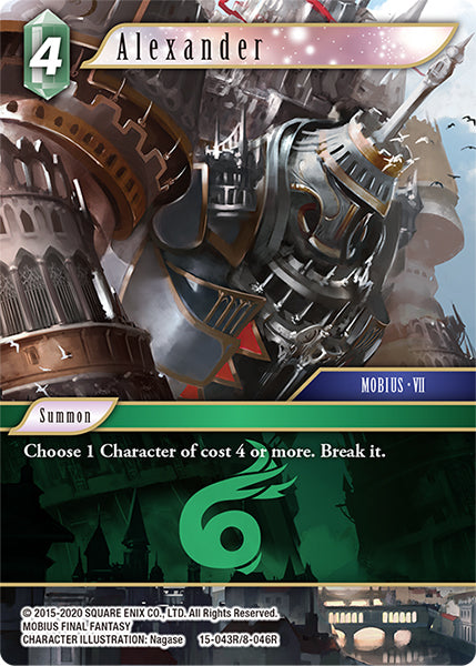 Alexander 15-043R/8-046R (Crystal Dominion)