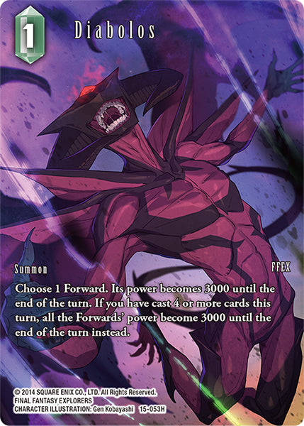 Diabolos 15-053H (Crystal Dominion) Full Art
