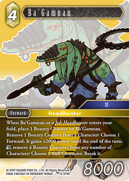 Ba'Gamnan 15-079R (Crystal Dominion)