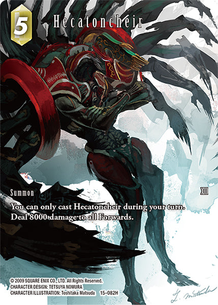 Hecatoncheir 15-082H (Crystal Dominion) Full Art