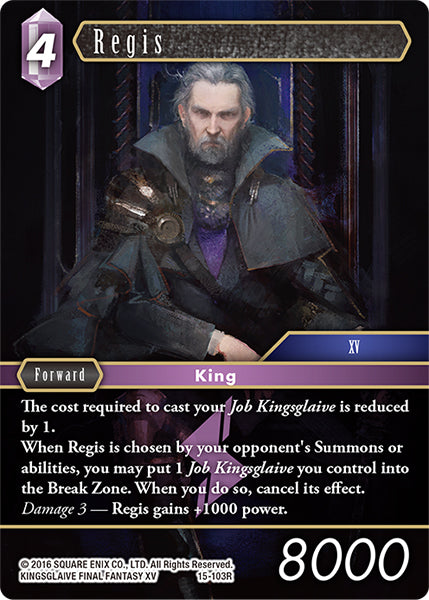 Regis 15-103R (Crystal Dominion)
