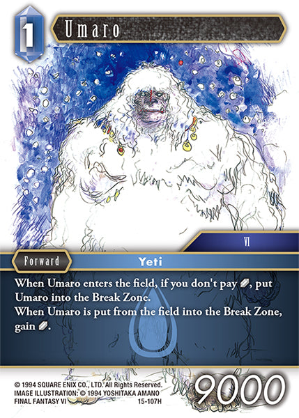 Umaro 15-107H (Crystal Dominion)