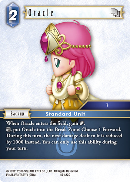 Oracle 15-123C (Crystal Dominion)