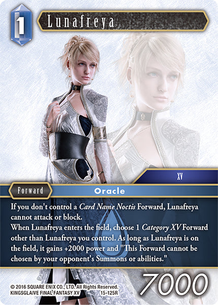 Lunafreya 15-125R (Crystal Dominion)